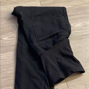 Maternity black leggings
